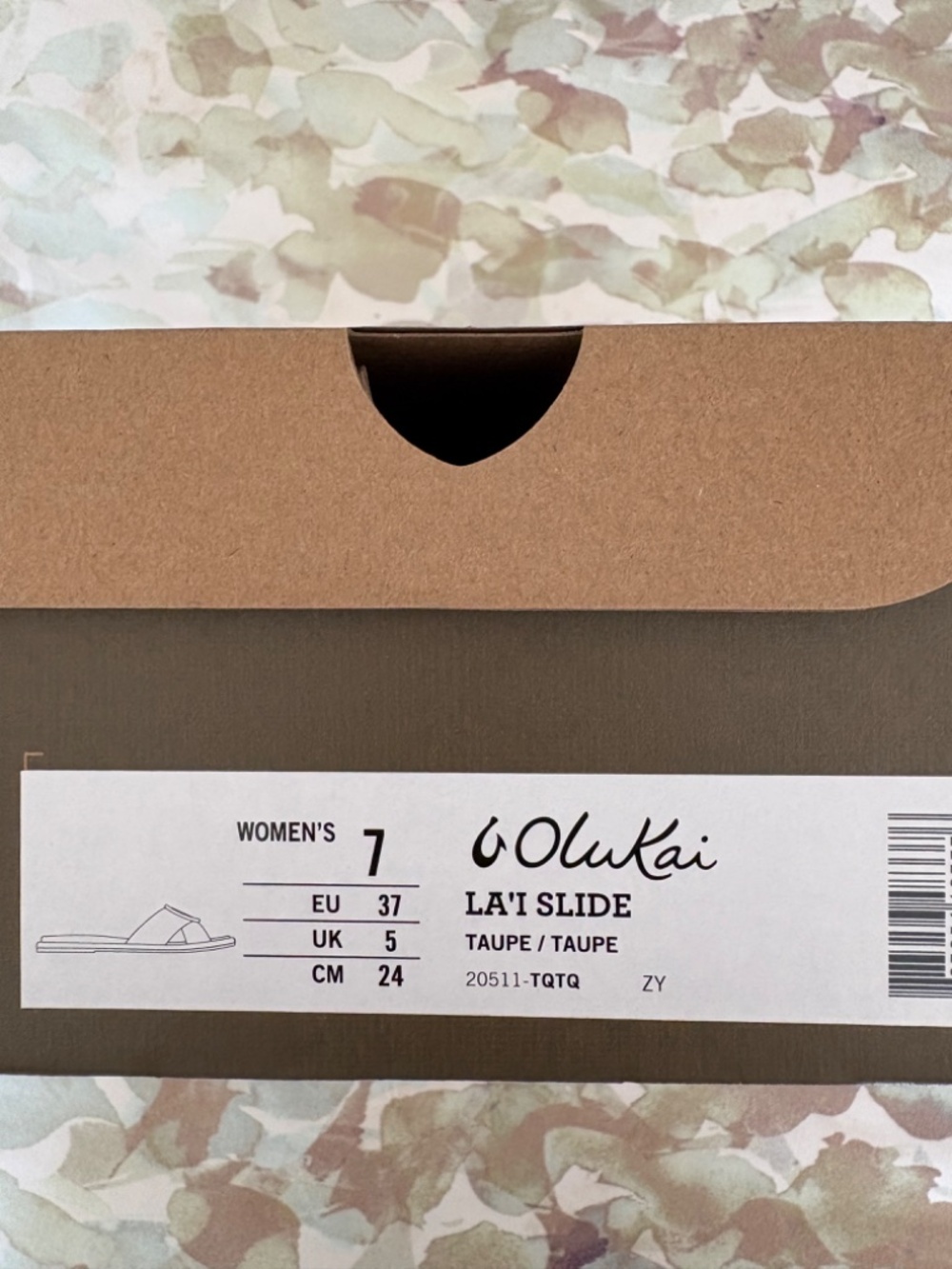 Olukai Lai Slide Sandals, Women's in Size 7M - Picture 3 of 4